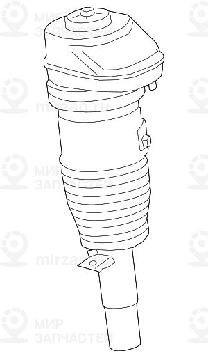 Luftfederbein Links
 BMW 37105A38AC3