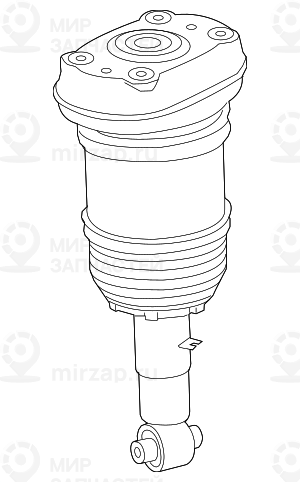 Пневмоамортизатор Л Зд
 BMW 37106869037
