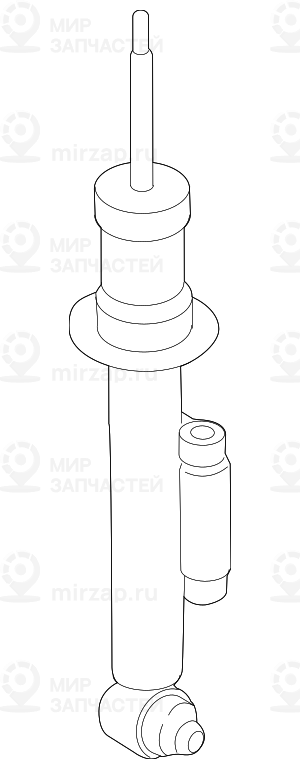 Federbein Hinten Rechts V
 BMW 37106878116
