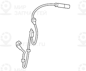 Adapterkabel Vdc Hinten R
 BMW 37106887540