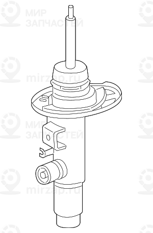 Federbein Vorn Rechts Vdc
 BMW 37106895054