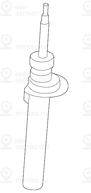 Federbein Vorn Links
 BMW 37116872325