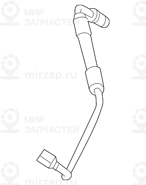 Напорный трубопровод клапанного блока M14X1,5/M16X1,5
 BMW 37136764616