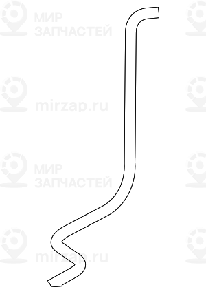 Трубопровод пневматической рессоры п зд
 BMW 37206781224