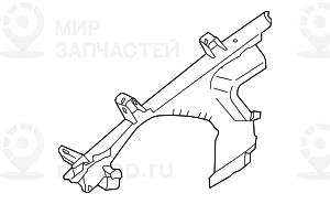 Полка Брызговика Л Пд
 BMW 41002993117