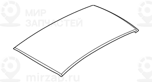 Наружн.облицовка под.-сдвиж.крышки люка
 BMW 41002996132