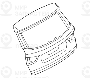 багажная дверь
 BMW 41007275066