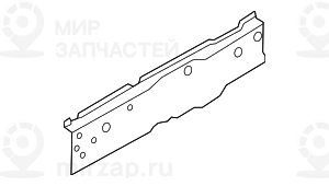 Передний лонжерон Л Внутр
 BMW 41007284091