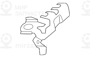 Держатель тормозного шланга П
 BMW 41007284096
