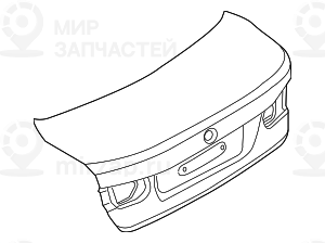багажная дверь
 BMW 41007288757