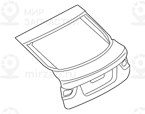 Heckklappe
 BMW 41007424458