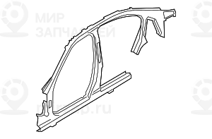 Seitenrahmen Mitte Rechts
 BMW 41007427482