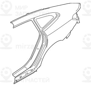 Seitenwand Hinten Links
 BMW 41007437589