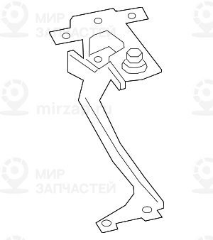 Halter Seitenwand Vorne Links 1
 BMW 41007440423