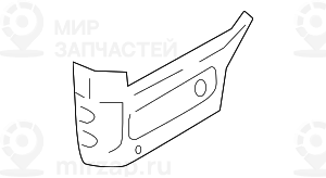 Gepдckraumwanne Rechts
 BMW 41007469334