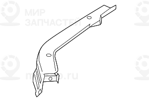 Полка Брызговика П Наруж
 BMW 41007480996