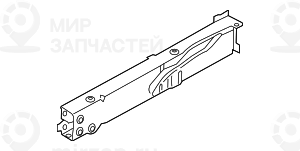 Передний Лонжерон П
 BMW 41007481010
