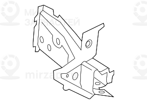 Verbindung Motortr?ger/Se
 BMW 41007481018