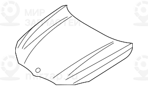Frontklappe Aluminium
 BMW 41007481069
