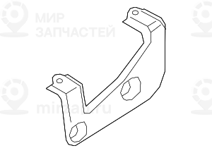 Кронштейн Крыла Л Пд 3
 BMW 41007492369