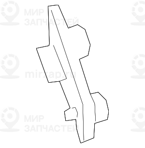 Formteil Stotztrdger
 BMW 41007498289