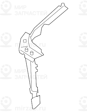 Полка Брызговика П Пд
 BMW 41007933480