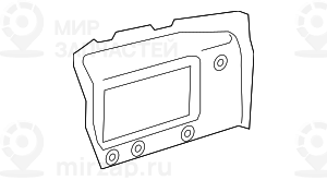 Надставка Арки Колеса Л Зд
 BMW 41007947137