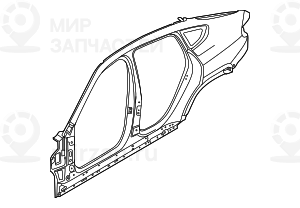 Запчасть BMW 41007954997