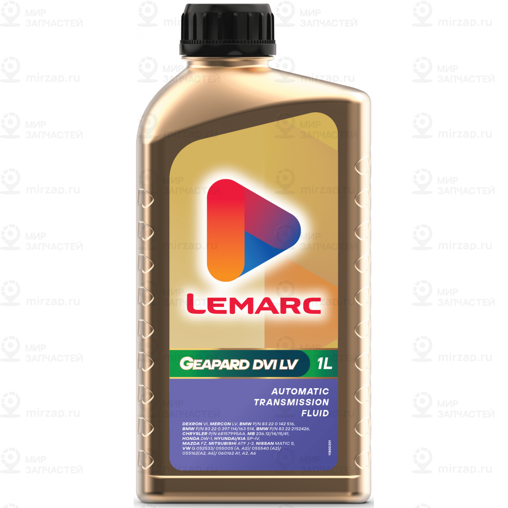 Масло Транс. Geapard Dvi Lv (1Л.)
 Lemarc 12000301