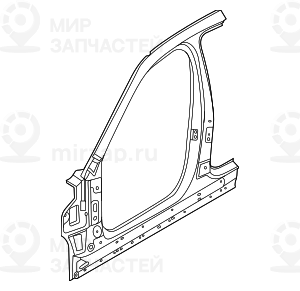 Передняя Стойка С Порогом Л
 BMW 41007955081