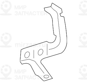 Halter Seitenwand Vorne L
 BMW 41008494435