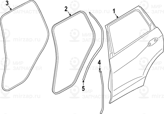 Запчасть BMW 41008497451