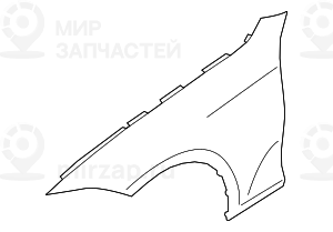 Крыло П Пд
 BMW 41009466096