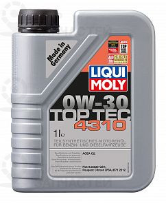 LIQUI MOLY Top Tec 4310 0W-30 1 л. LIQUI MOLY 2361
