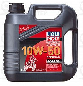 LIQUI MOLY Motorbike 4T Synth Offroad Race 10W-50 4 л. LIQUI MOLY 3052