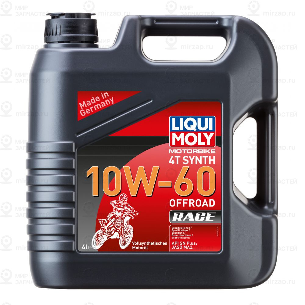 LIQUI MOLY Motorbike 4T Synth Offroad Race 10W-60 4 л. LIQUI MOLY 3054