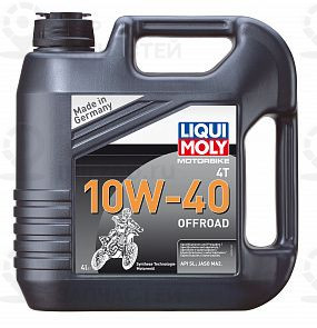 LIQUI MOLY Motorbike 4T Offroad 10W-40 4 л. LIQUI MOLY 3056