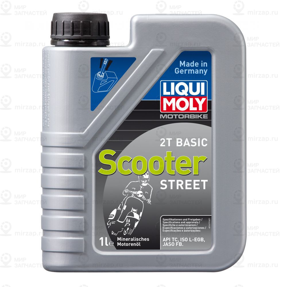 LIQUI MOLY Motorbike 2T Basic Scooter Street 1 л. LIQUI MOLY 8068