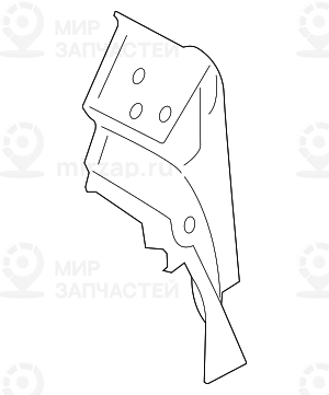 Verst?rkung D-S?ule Innen
 BMW 41009498833