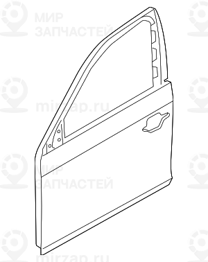 Дверь Л Пд
 BMW 41009628753