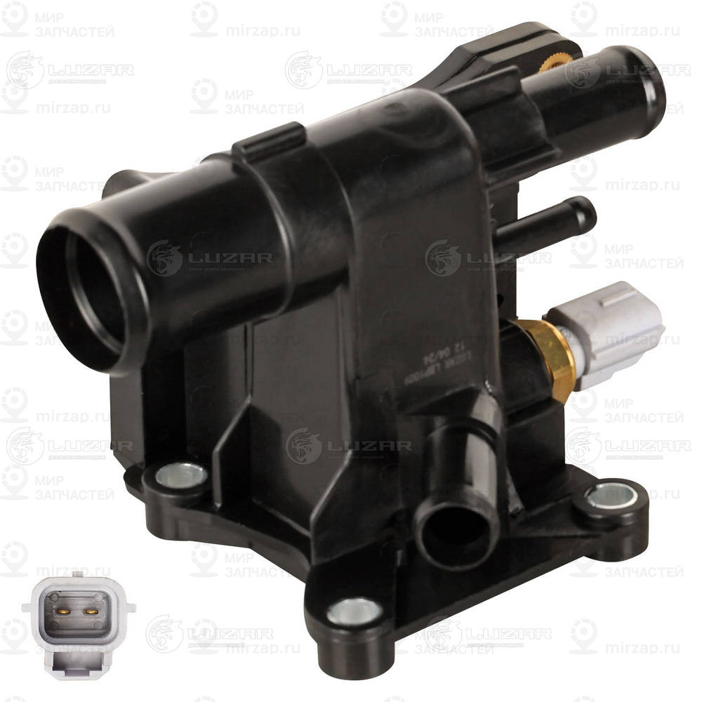 Фланец Системы Охлаждения Для А/М Mazda 6 (Gg) (02-)/6 (Gh) (07-)/3 (Bk) (03-) 2 LUZAR LBP1009