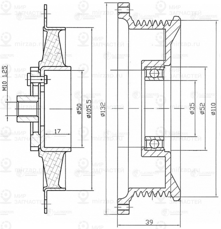 Запчасть LUZAR LCC1901