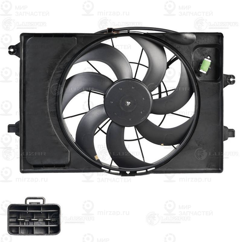 Вентилятор, охлаждение двигателя LUZAR LFK0821