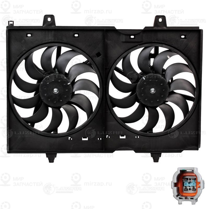 Вентилятор, охлаждение двигателя LUZAR LFK141G4