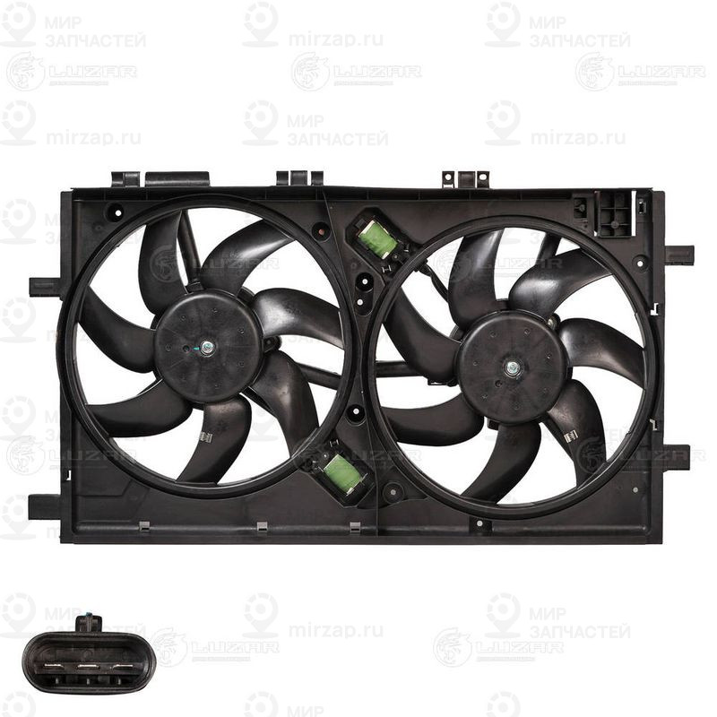 Вентилятор, охлаждение двигателя LUZAR LFK2104