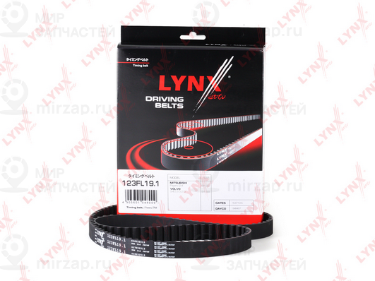 Ремень зубчатый LYNX 123FL191