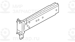 Деталь переднего лонжерона Л BASIS
 BMW 41117120883