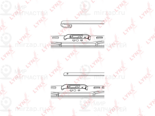 Щетка стеклоочистителя LYNX 480L