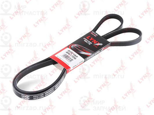 Ремень поликлиновой LYNX 4PK1708
