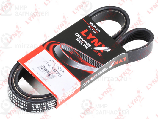 Ремень поликлиновой LYNX 7PK1678